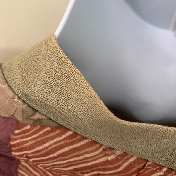 Vintage Giulia | Petite 12P Sage & Plum Long Sleeve 2 in 1 Pullover Jacket/Top - Picture 10 of 10